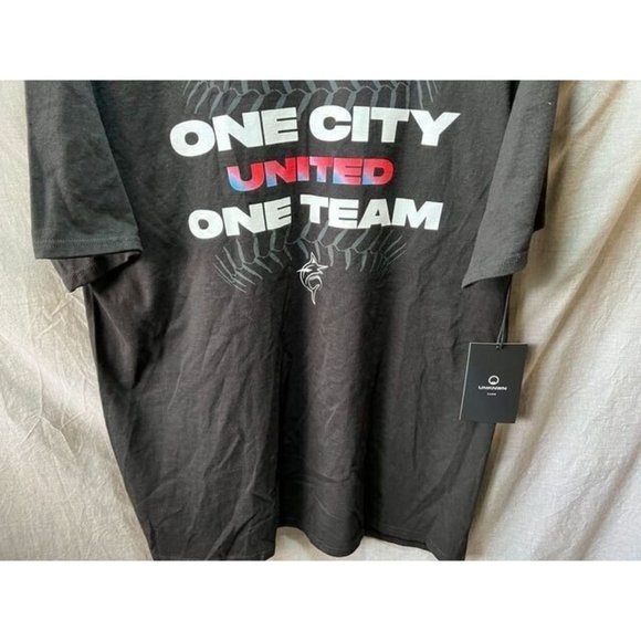 Rare Miami Marlins Unknwn Shirt Adult Extra Large Black Short Sleeve Tee Mens. - Picture 3 of 10